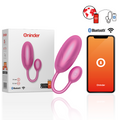 ONINDER - OVO VIBRATÓRIO TOKYO ROSE 7,5 X 3,2 CM APLICAÇÃO GRATUITA
