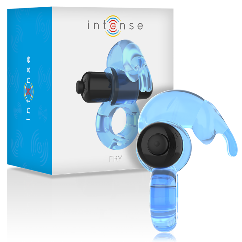 INTENSE - ANEL VIBRADOR AZUL FRY