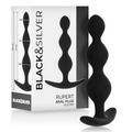 BLACK&SILVER - CORRENTE DE CONTAS ANAIS RUPERT 10 CM