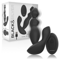 BLACK&SILVER - TELECOMANDO EM SILICONE PARA PLUG ANAL CORA