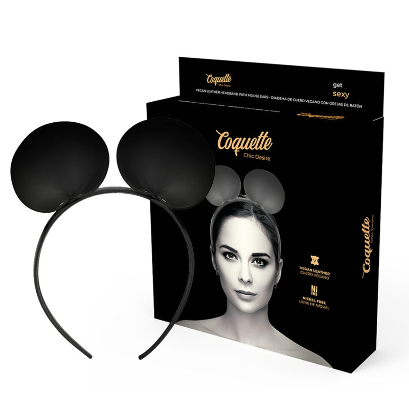 COQUETTE CHIC DESIRE - DIADEMA COM ORELHAS DE RATO