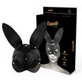 COQUETTE CHIC DESIRE - MÁSCARA EM COURO VEGAN COM ORELHAS DE COELHO