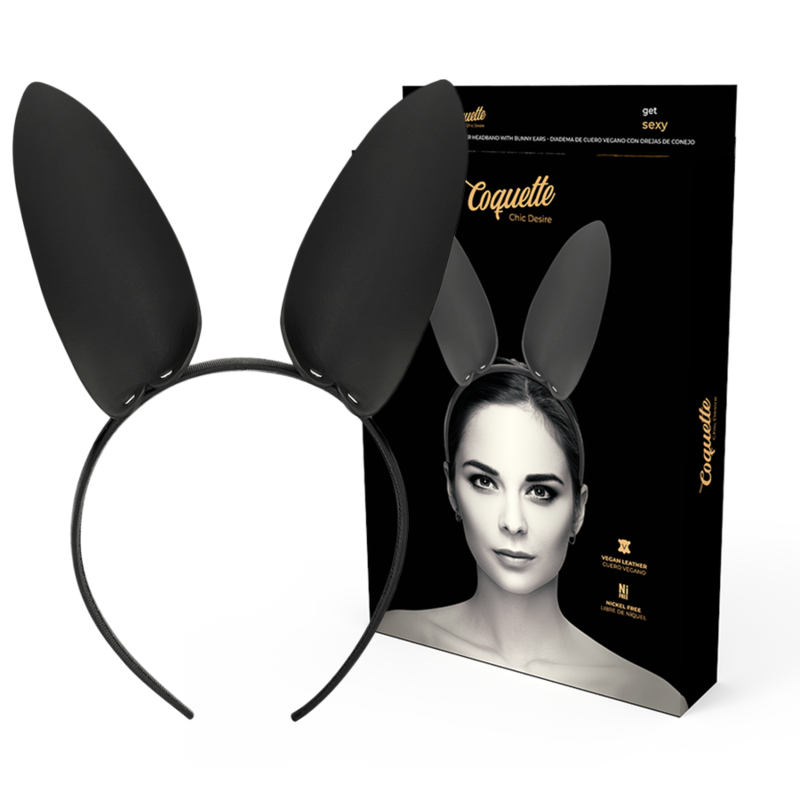 COQUETTE CHIC DESIRE - DIADEMA COM ORELHAS DE COELHO