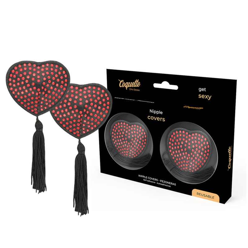 COQUETTE CHIC DESIRE - ESCONDE-MALANDROS VERMELHO / PRETO