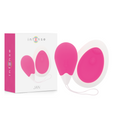 INTENSE - VIBRADOR JAN EGG COM COMANDO ROSA