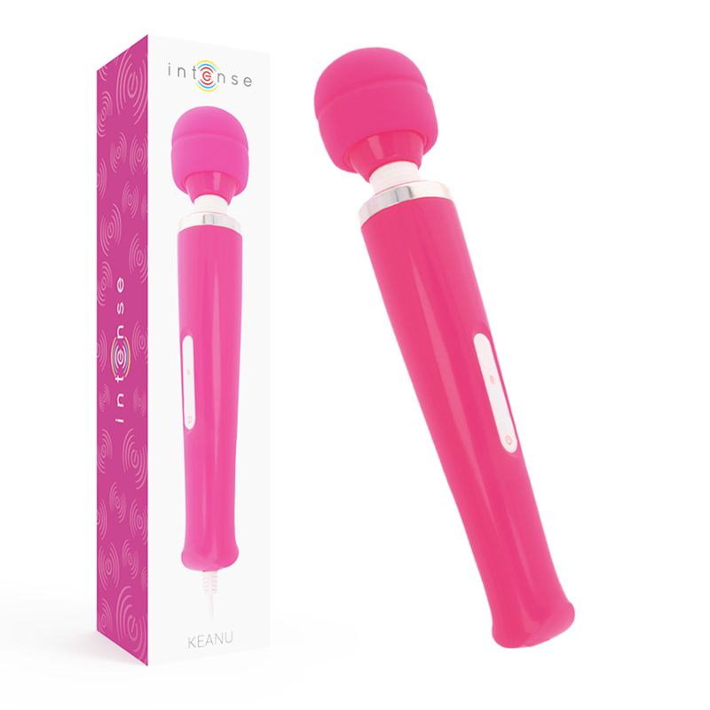 INTENSO - MASSAGEADOR KEANU WAND COR-DE-ROSA