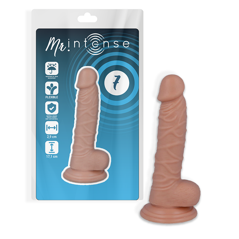 MR INTENSE - 7 PENIS REALISTA 17.1 CM -O- 2.9 CM