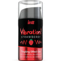 INTT - POTENTE ESTIMULANTE ÍNTIMO GEL VIBRATÓRIO LÍQUIDO MORANGO 15 ML