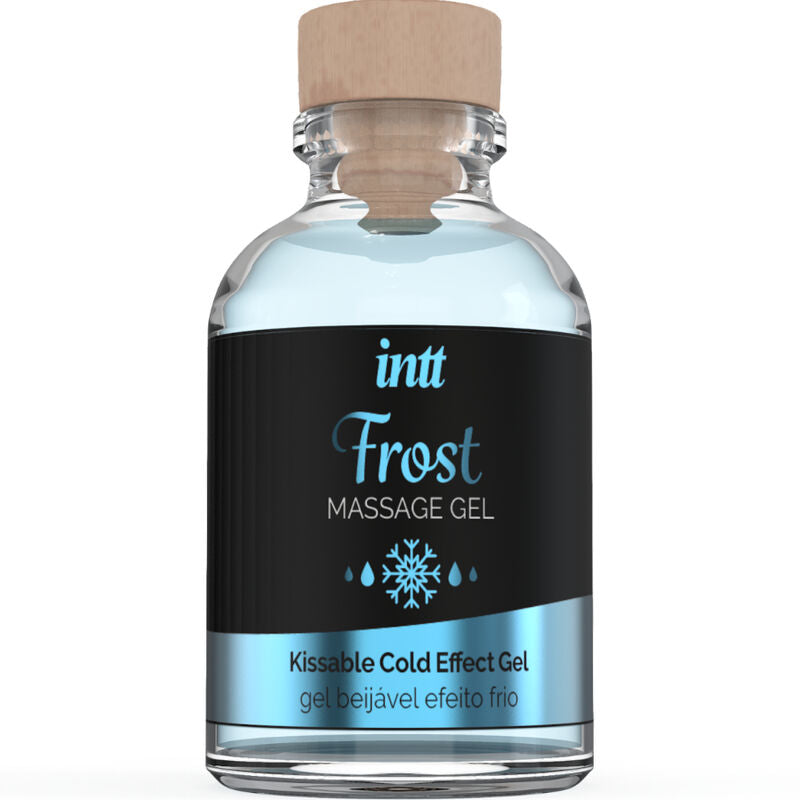 INTT MASSAGEM E SEXO ORAL - GEL DE MASSAGEM SABOR A MENTA E EFEITO FRIO INTENSO