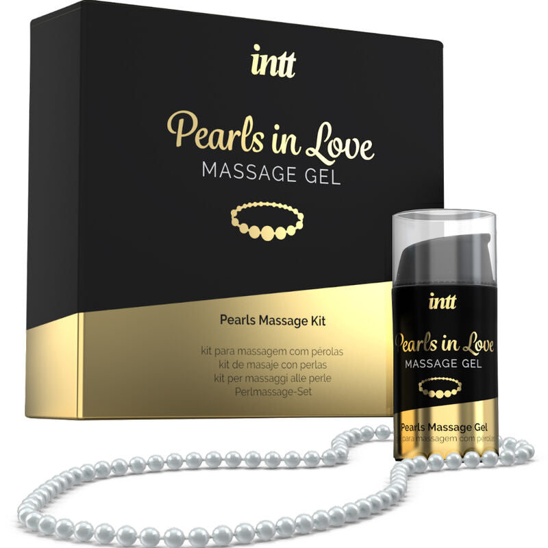 MASSAGEM INTT E SEXO ORAL - PÉROLAS DE AMOR COM COLAR DE PÉROLAS E GEL DE SILICONE