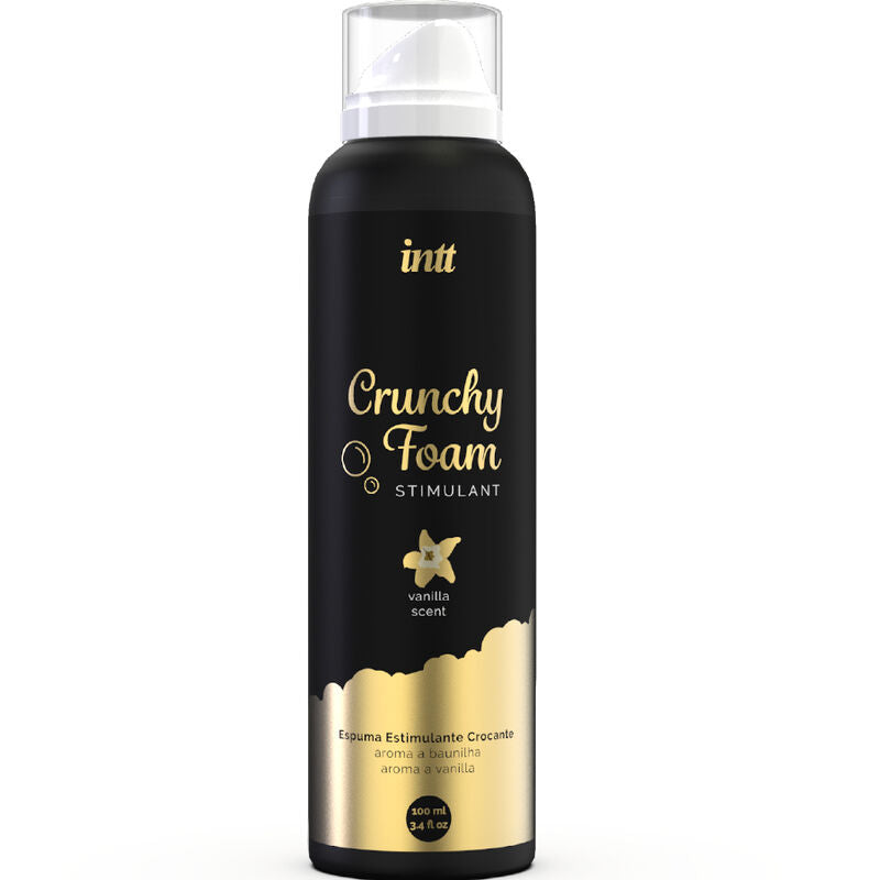 INTT MASSAGEM E SEXO ORAL - CRUNCHY CRUNCHY BAUNILHA MOUSSE ESTIMULANTE