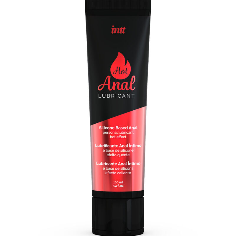 INTT LUBRICANTS - LUBRIFICANTE ANAL ÍNTIMO À BASE DE SILICONE COM EFEITO AQUECEDOR