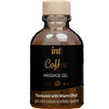 INTT MASSAGEM E SEXO ORAL - GEL DE MASSAGEM SABOR CAFÉ EFEITO AQUECEDOR