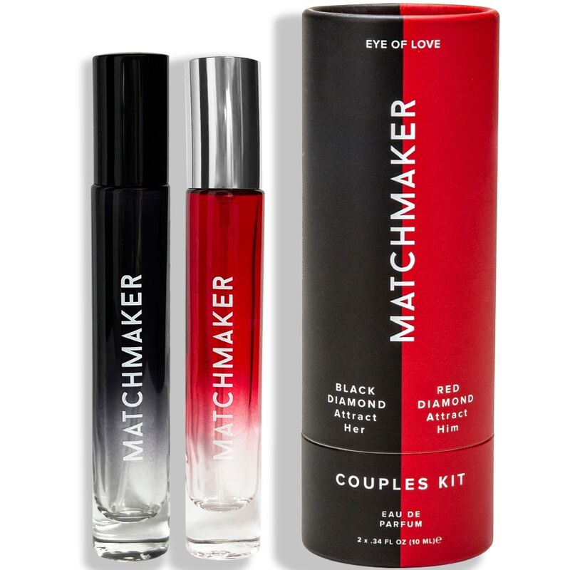 EYE OF LOVE - KIT DE CASAL AFRODISÍACO DE FEROMONAS PARA ELA E ELE 20 ML 2 PEÇAS