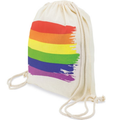 PRIDE - SACO DE ALGODÃO COM BANDEIRA LGBT