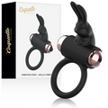COQUETTE CHIC DESIRE - ANEL PENIANO COM VIBRADOR PRETO/ DOURADO