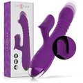 INTENSE - VIBRADOR RECARREGÁVEL MULTIFUNÇÕES IGGY UP & DOWN COM ESTIMULADOR CLITORIANO ROXO