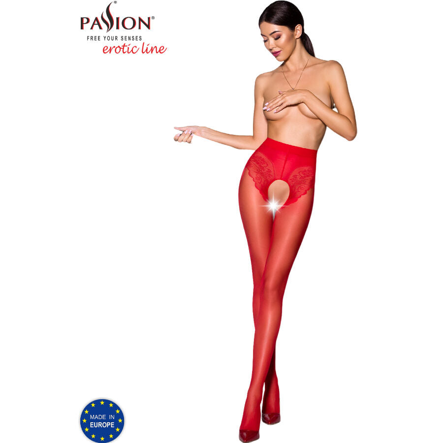 PAIXÃO - COLLANT VERMELHO 3/4 30 DEN TIOPEN 006