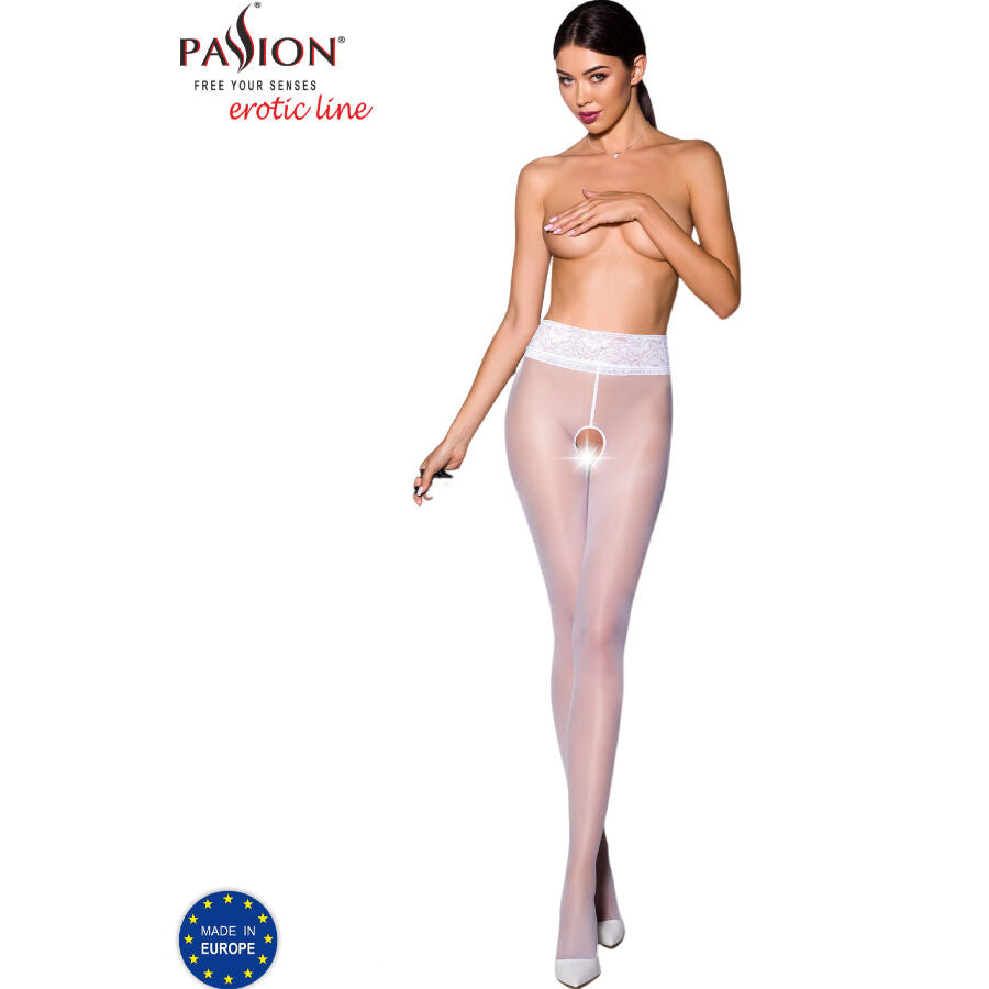 PAIXÃO - TIOPEN 008 COLLANT BRANCO 3/4 30 DEN