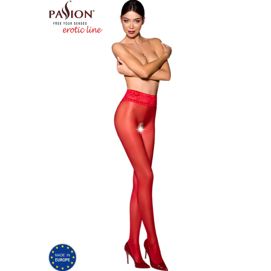 PAIXÃO - TIOPEN 008 COLLANT VERMELHO 1/2 30 DEN