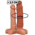 VIRILXL - EXTENSÃO DE PÉNIS EM SILICONE LÍQUIDO CASTANHO V5