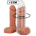 VIRILXL - EXTENSOR DE PÉNIS E BAINHA V11 TRANSPARENTE