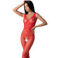 PASSION - BS098 BODYSTOCKING VERMELHO TAMANHO ÚNICO