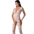 PAIXÃO - BS099 BODYSTOCKING BRANCO TAMANHO ÚNICO