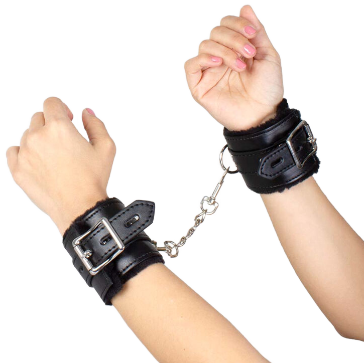 SECRETPLAY - ALGEMAS DE BONDAGE PRETAS COLEÇÃO BDSM