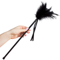 SECRETPLAY - PLUMAS PRETAS 40 CM