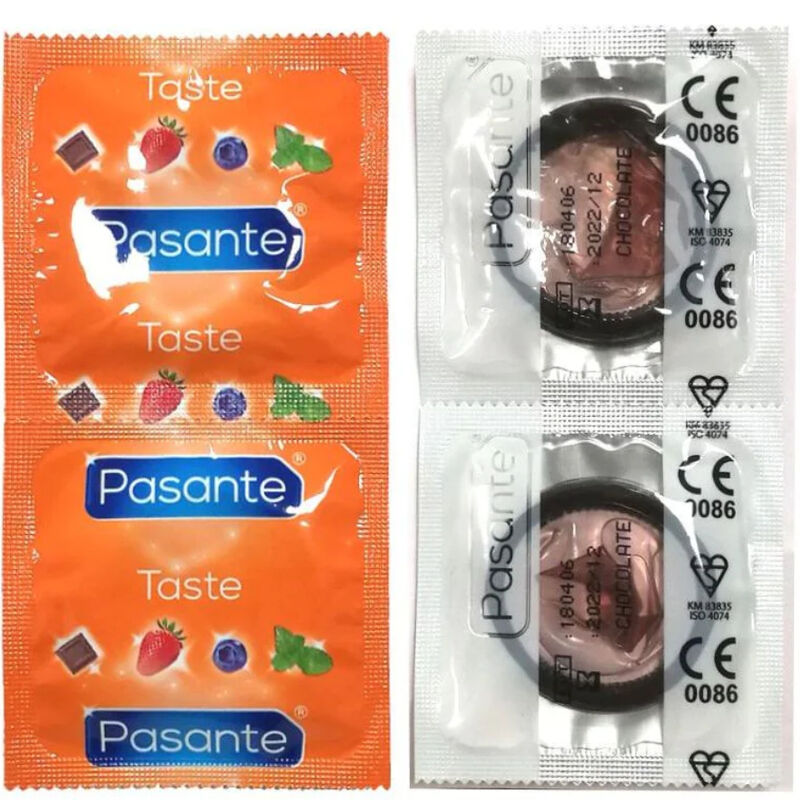 ESTAGIÁRIO - PRESERVATIVOS SABOR CHOCOLATE TENTAÇÃO SACO 144 UNIDADES