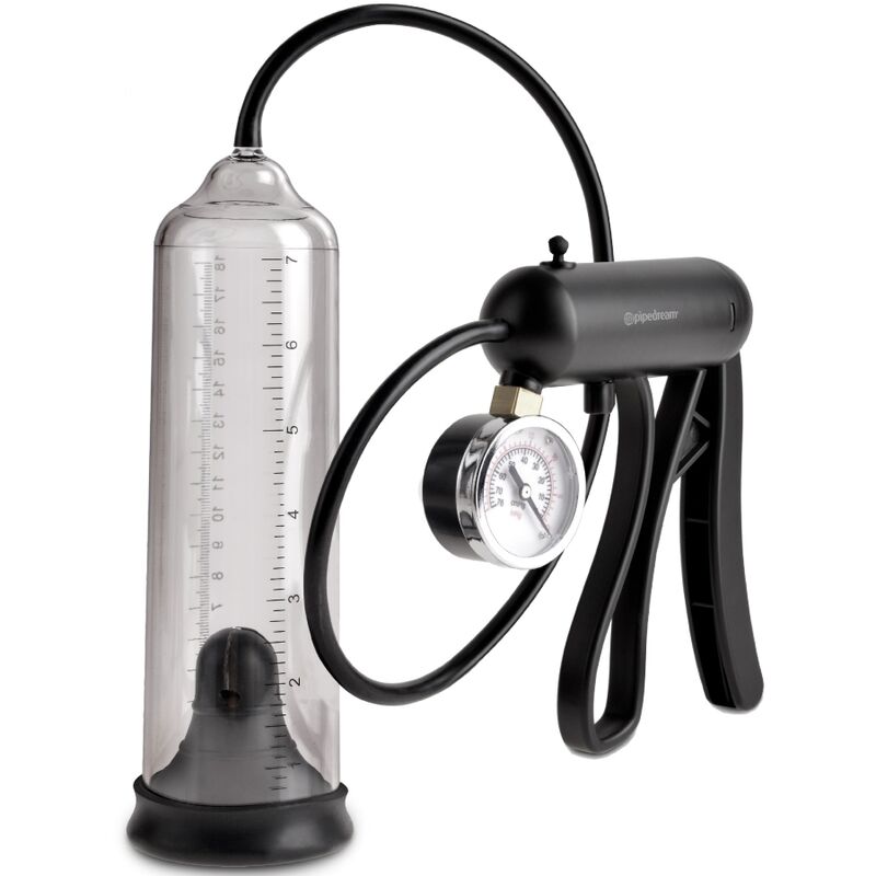 PUMP WORX - BOMBA POTENTE PRO-GAUGE TRANSPARENTE