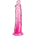 KING COCK - PÉNIS REALISTA TRANSPARENTE 19.7 CM ROSA