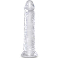 KING COCK - PÉNIS REALISTA CLARO 19,7 CM TRANSPARENTE