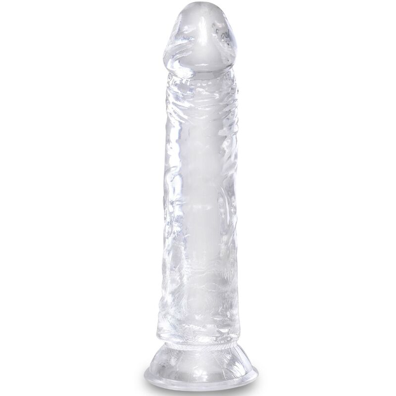 KING COCK - PÉNIS REALISTA CLARO 19,7 CM TRANSPARENTE