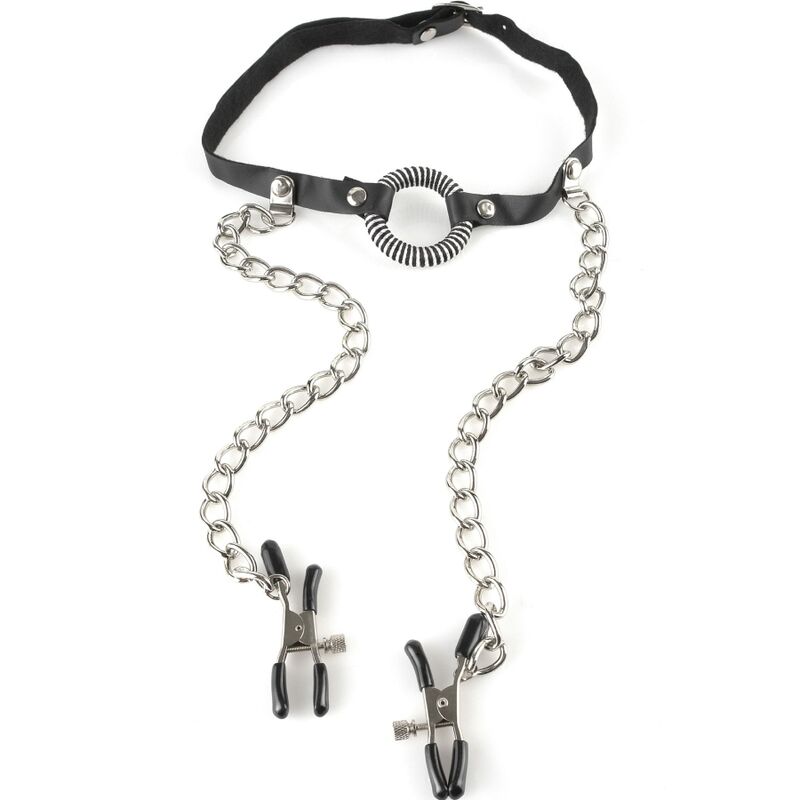 SÉRIE FETISH FANTASY - GAG COM PREGADEIRAS NOS MAMILOS