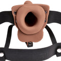 FETISH FANTASY SERIES - ARNÊS AJUSTÁVEL PÉNIS REALISTA COM TESTÍCULOS RECARREGÁVEIS E VIBRADOR 15 CM