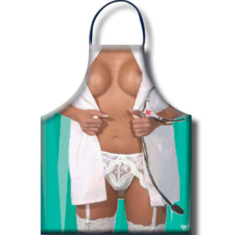 DIABLO PICANTE - AVENTAL DE ENFERMEIRA PARA MULHER