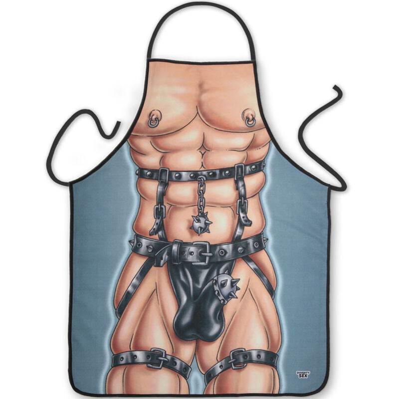 DIABLO PICANTE - AVENTAL SADO PARA HOMENS