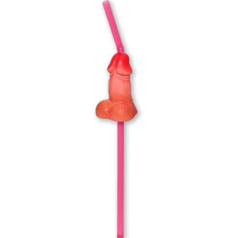 DIABLO PICANTE - SACO DE 5 PALHINHAS NATURAIS PENIS GRANDE