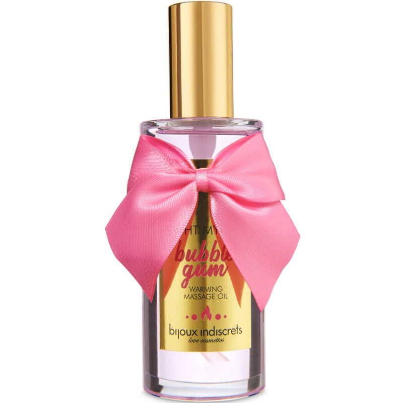 BIJUTERIA - INDISCRETS ÓLEO DE MASSAGEM LIGHT MY FIRE EFEITO AQUECEDOR SABOR GOMA