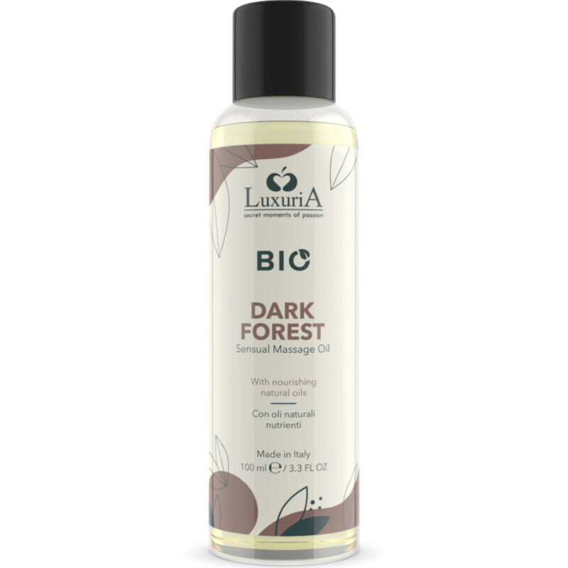 INTIMATELINE LUXURIA - ÓLEO DE MASSAGEM BIO FLORESTA NEGRA 100 ML