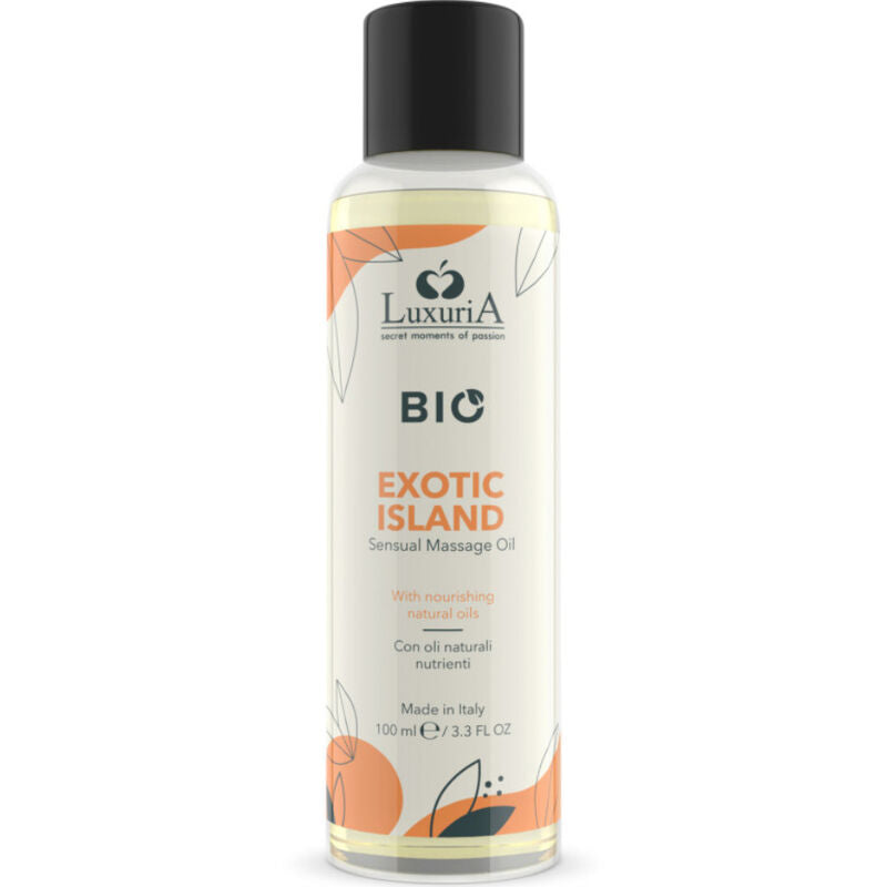 INTIMATELINE LUXURIA - ÓLEO DE MASSAGEM BIO ILHAS EXÓTICAS 100 ML