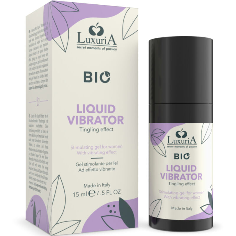 INTIMATELINE LUXURIA - GEL BIOESTIMULANTE COM EFEITO VIBRANTE 15 ML