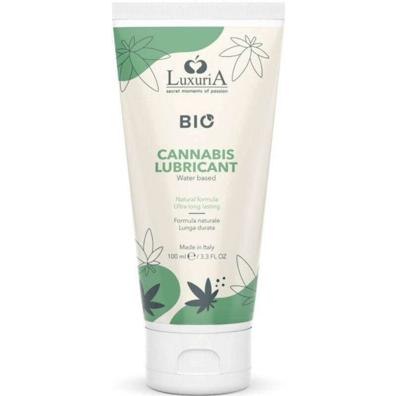 INTIMATELINE - LUBRIFICANTE À BASE DE ÁGUA BIOLÓGICA DE CANNABIS 100 ML