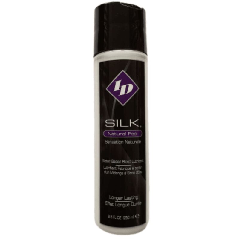 ID SILK - LUBRIFICANTE NATURAL À BASE DE ÁGUA E SILICONE 250 ML