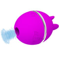 PRETTY LOVE - VIBRADOR REDONDO EM SILICONE GEMINI BALL ROXO