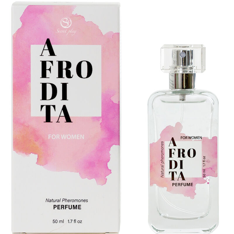 SECRETPLAY - SPRAY PERFUME COM FEROMONAS NATURAIS AFRODITE 50 ML
