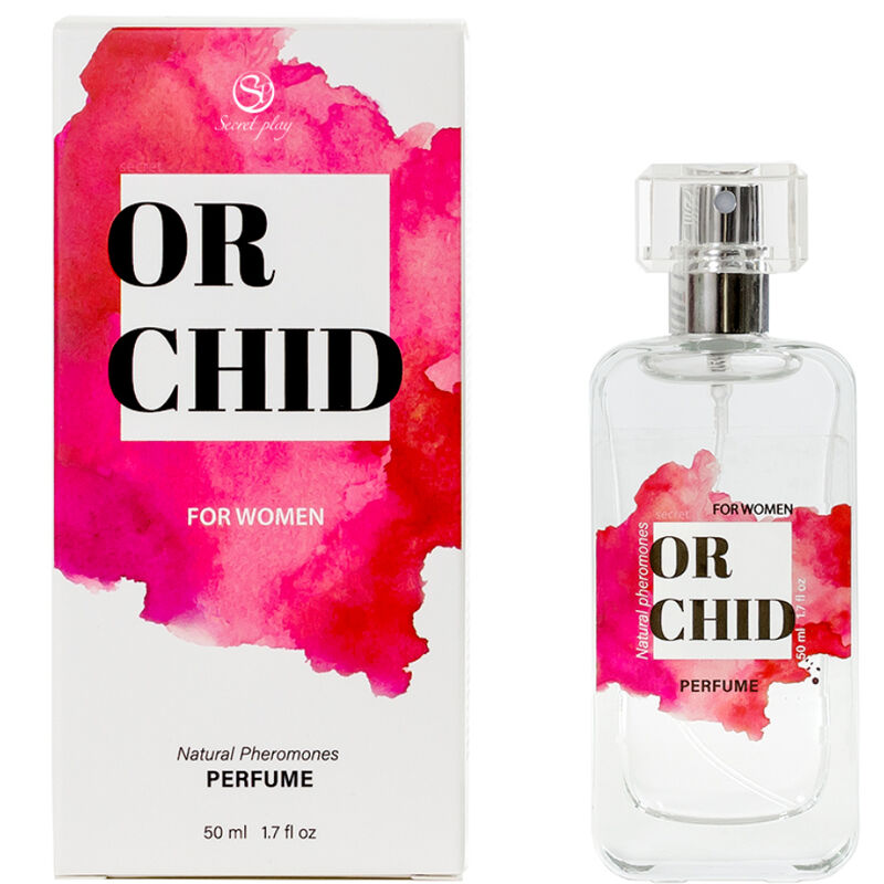 SECRETPLAY - SPRAY PERFUMADO COM FEROMONAS NATURAIS DE ORQUÍDEA 50 ML