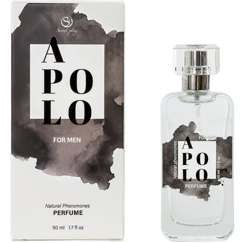 SECRETPLAY - SPRAY PERFUME COM FEROMONAS NATURAIS APOLO 50 ML